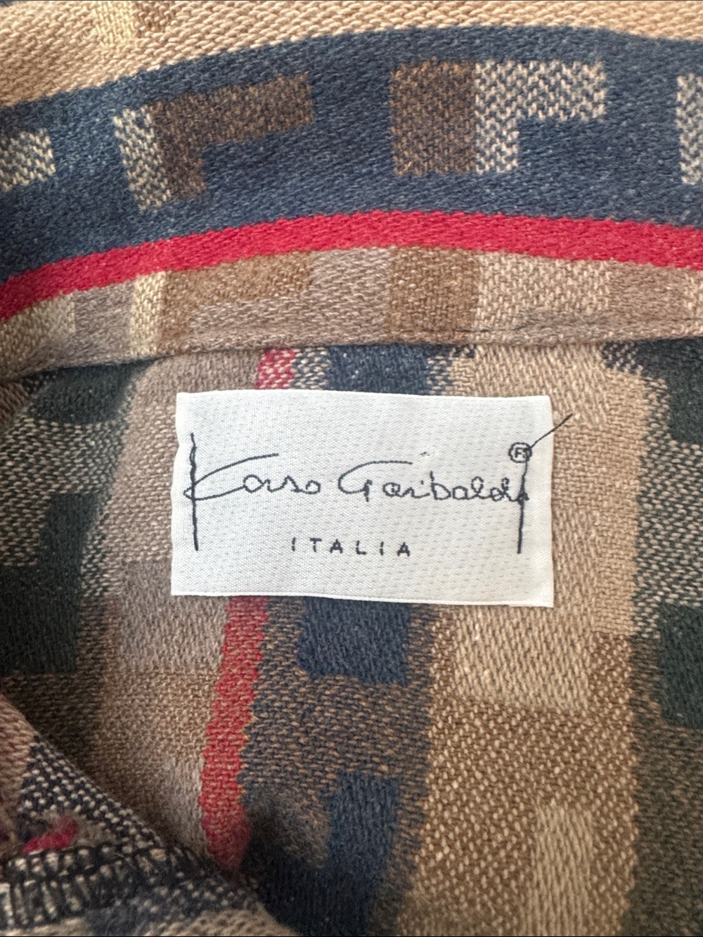Cars Gariboldi Italia Men's Lightweight Button-Up Shirt Jacket‎ in size XL - Picture 6 of 6